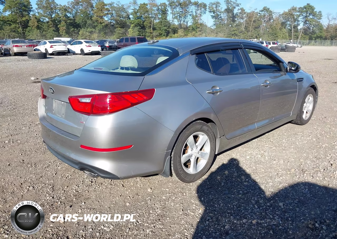 2015 Kia Optima Lx VIN:KNAGM4A75F5578478 - 4