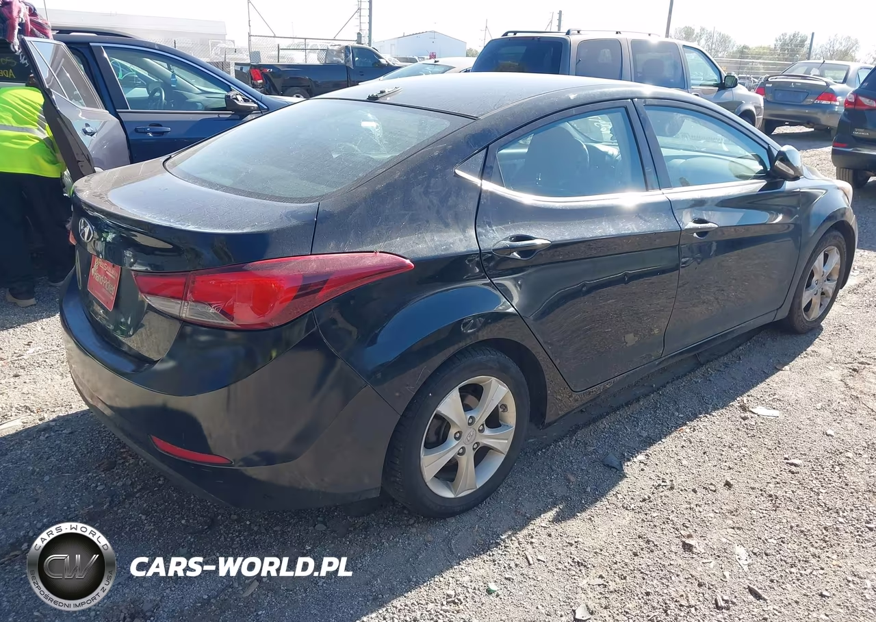 2016 Hyundai Elantra Value Edition VIN:KMHDH4AE7GU601917 - 4