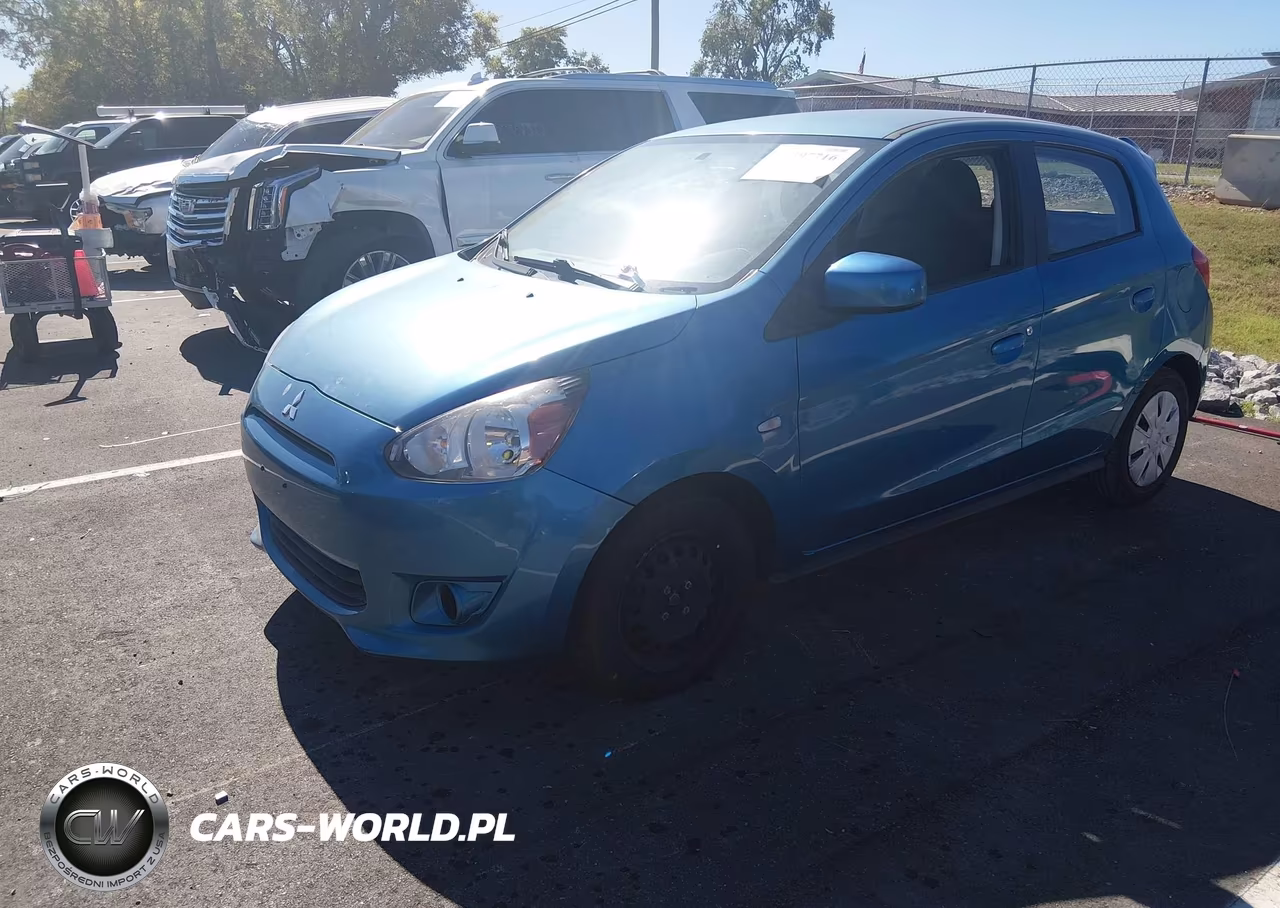 2015 Mitsubishi Mirage De VIN:ML32A3HJ2FH047628 - 2