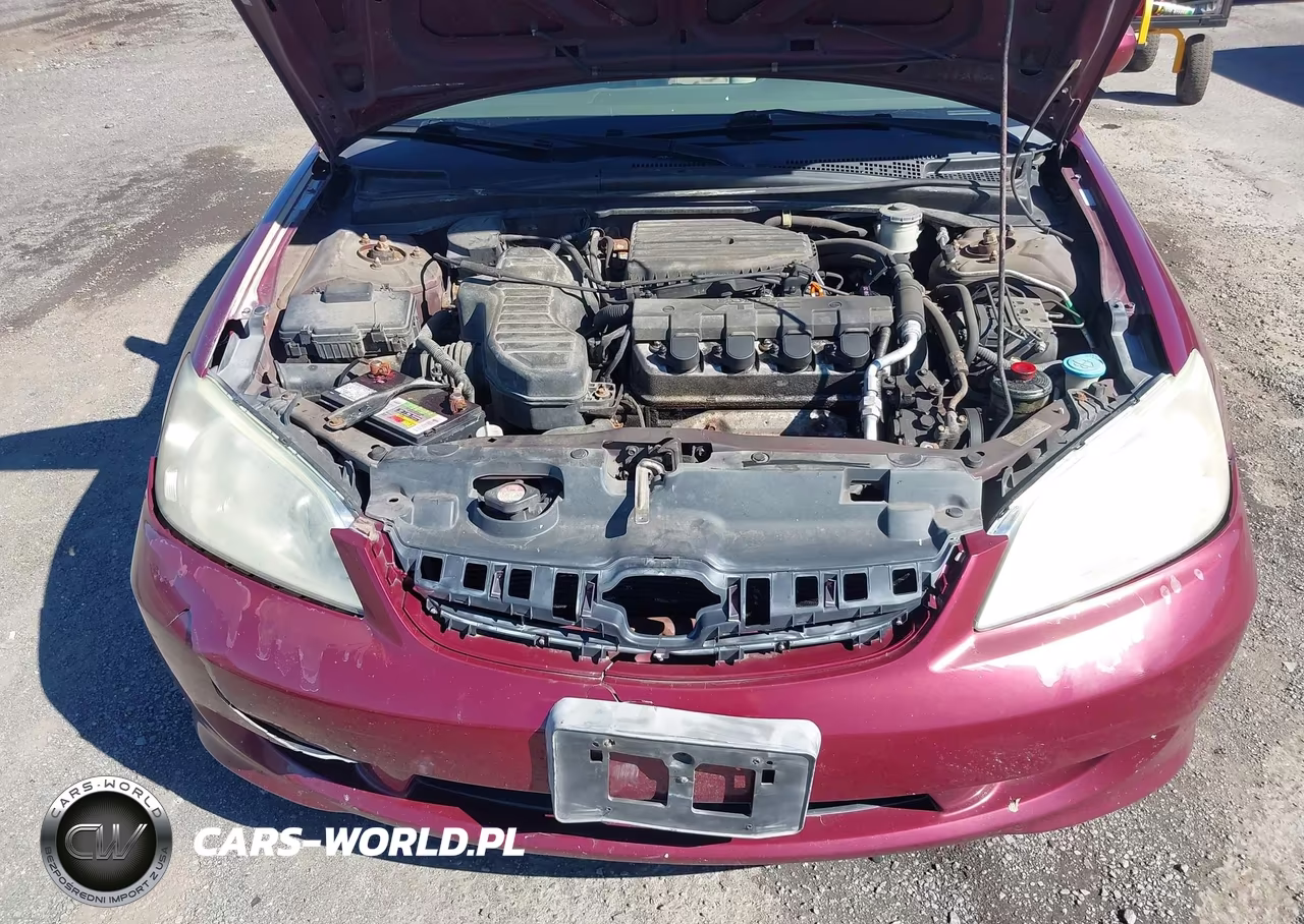 2004 Honda Civic Ex VIN:2HGES26704H614887 - 6