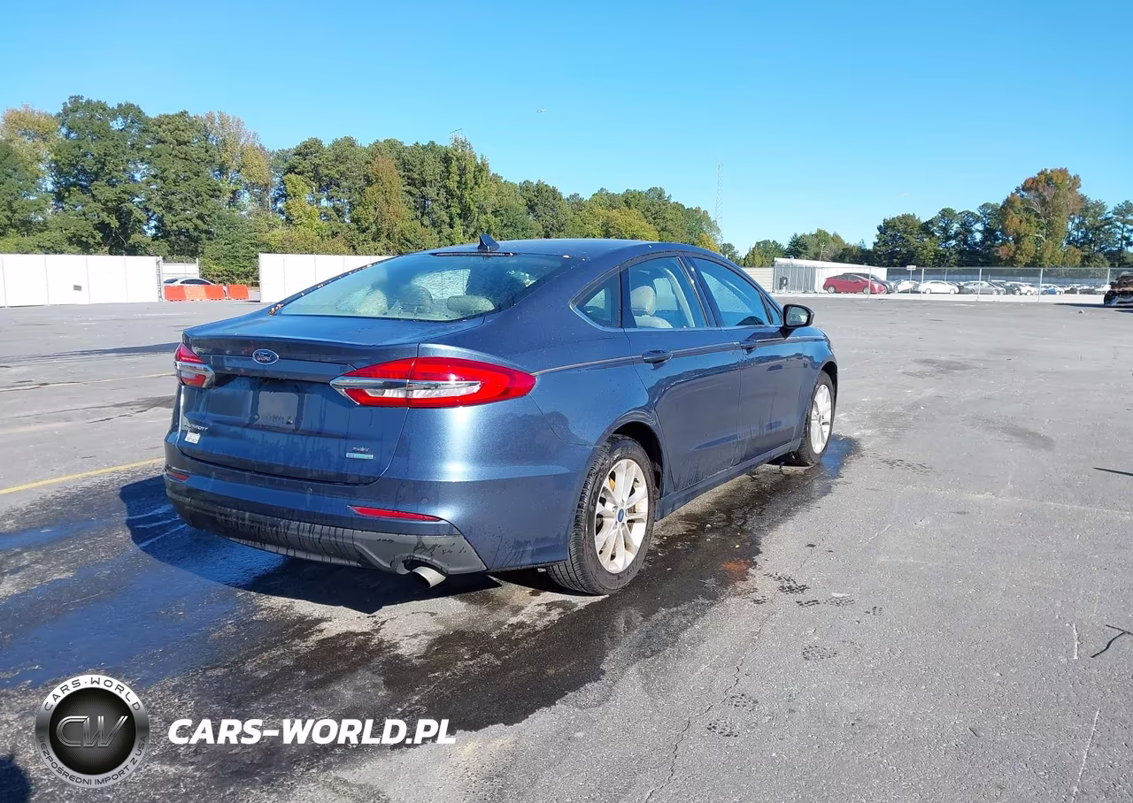 2019 Ford Fusion Se VIN:3FA6P0HD0KR111248 - 4