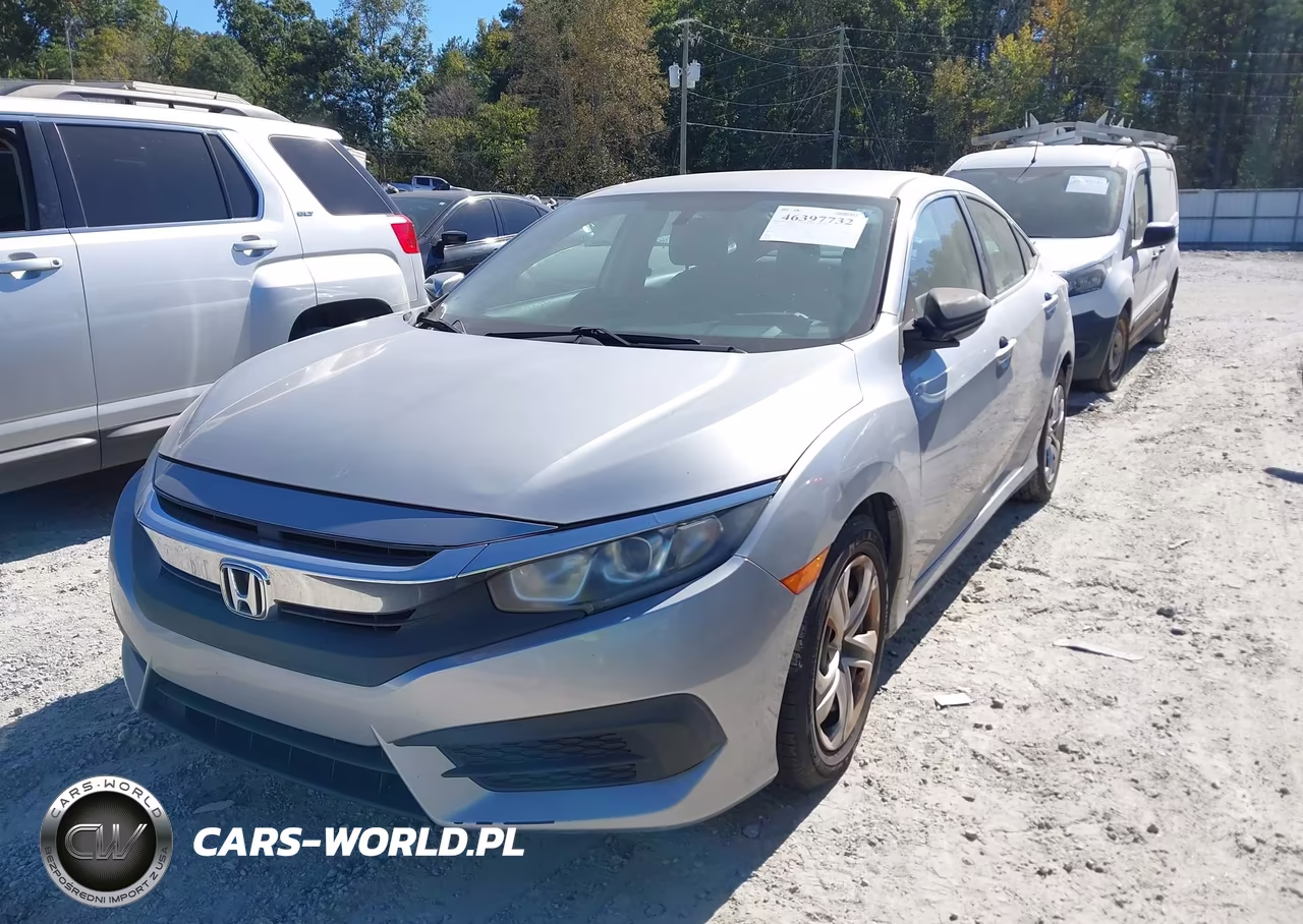 2016 Honda Civic Lx VIN:19XFC2F55GE068067 - 2