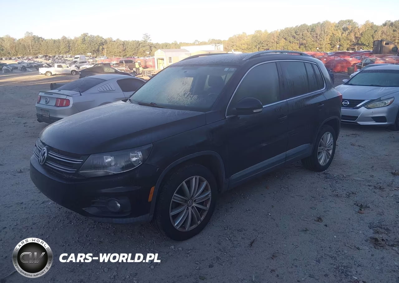 2013 Volkswagen Tiguan Se VIN:WVGAV3AX7DW586603 - 2