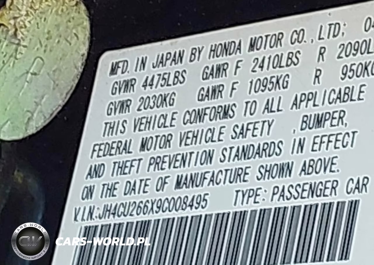 2009 Acura Tsx VIN:JH4CU266X9C008495 - 9