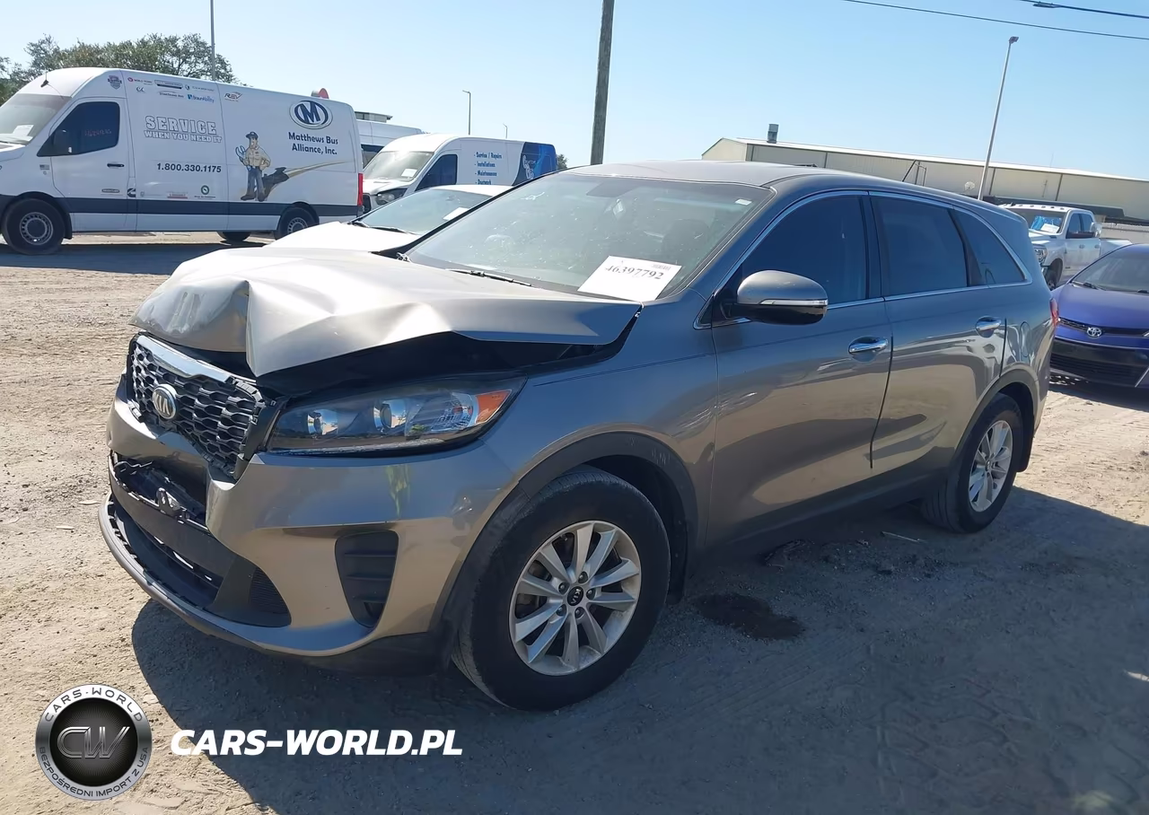 2019 Kia Sorento 3.3L Lx VIN:5XYPG4A55KG452602 - 2
