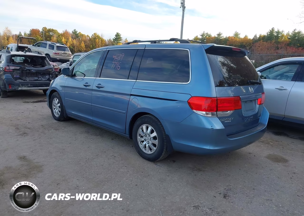 2009 Honda Odyssey Ex-L VIN:5FNRL38759B001144 - 3