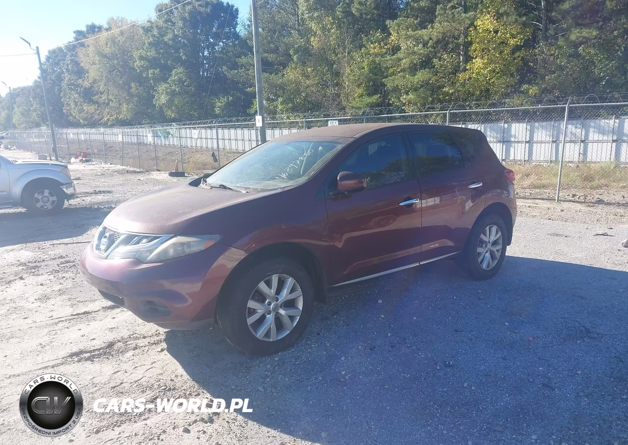 2011 Nissan Murano S VIN:JN8AZ1MUXBW059560 - 2