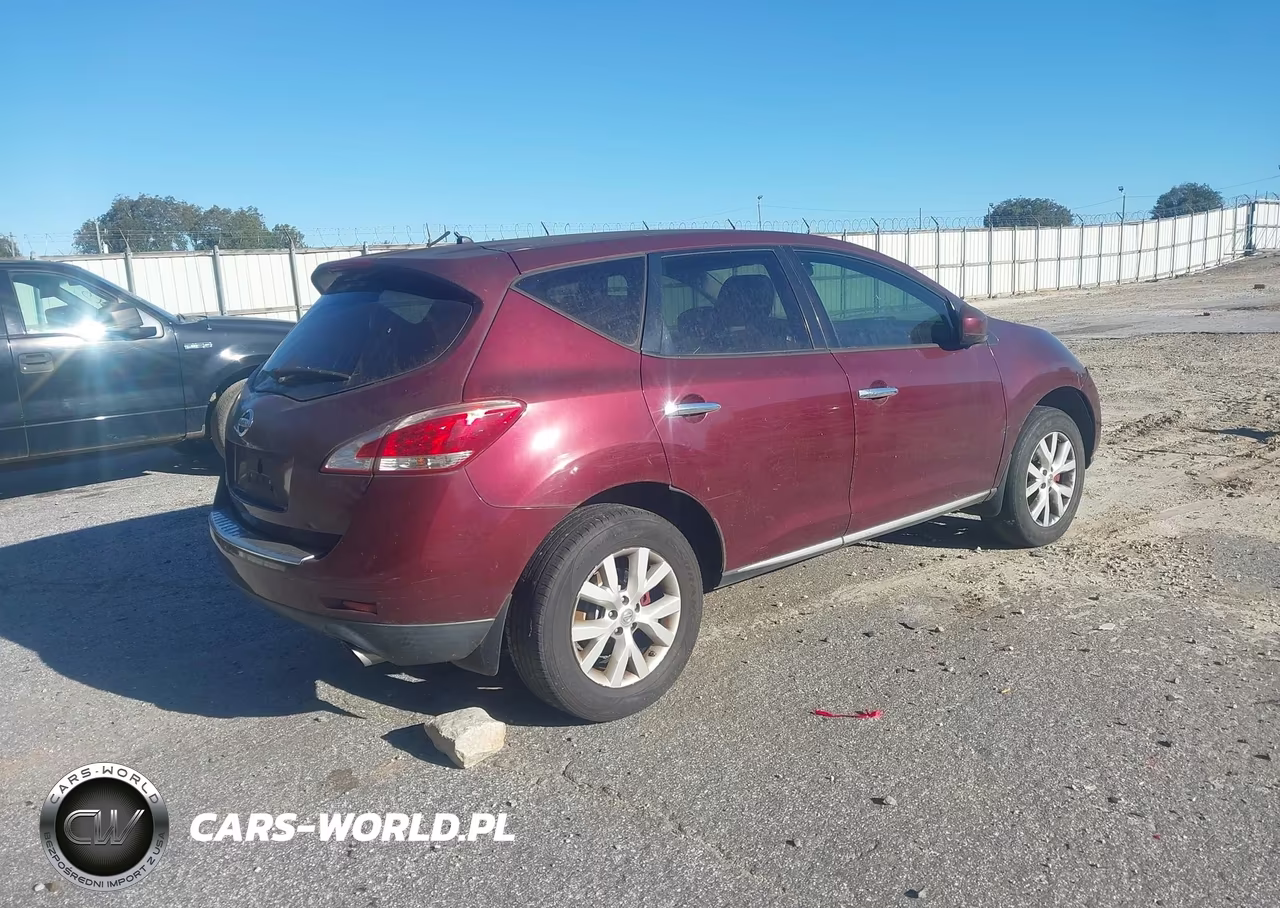 2011 Nissan Murano S VIN:JN8AZ1MUXBW059560 - 4