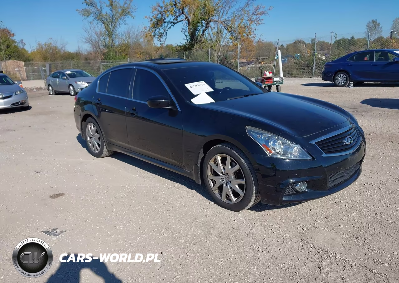 2013 Infiniti G37X VIN:JN1CV6AR4DM750274 - 1