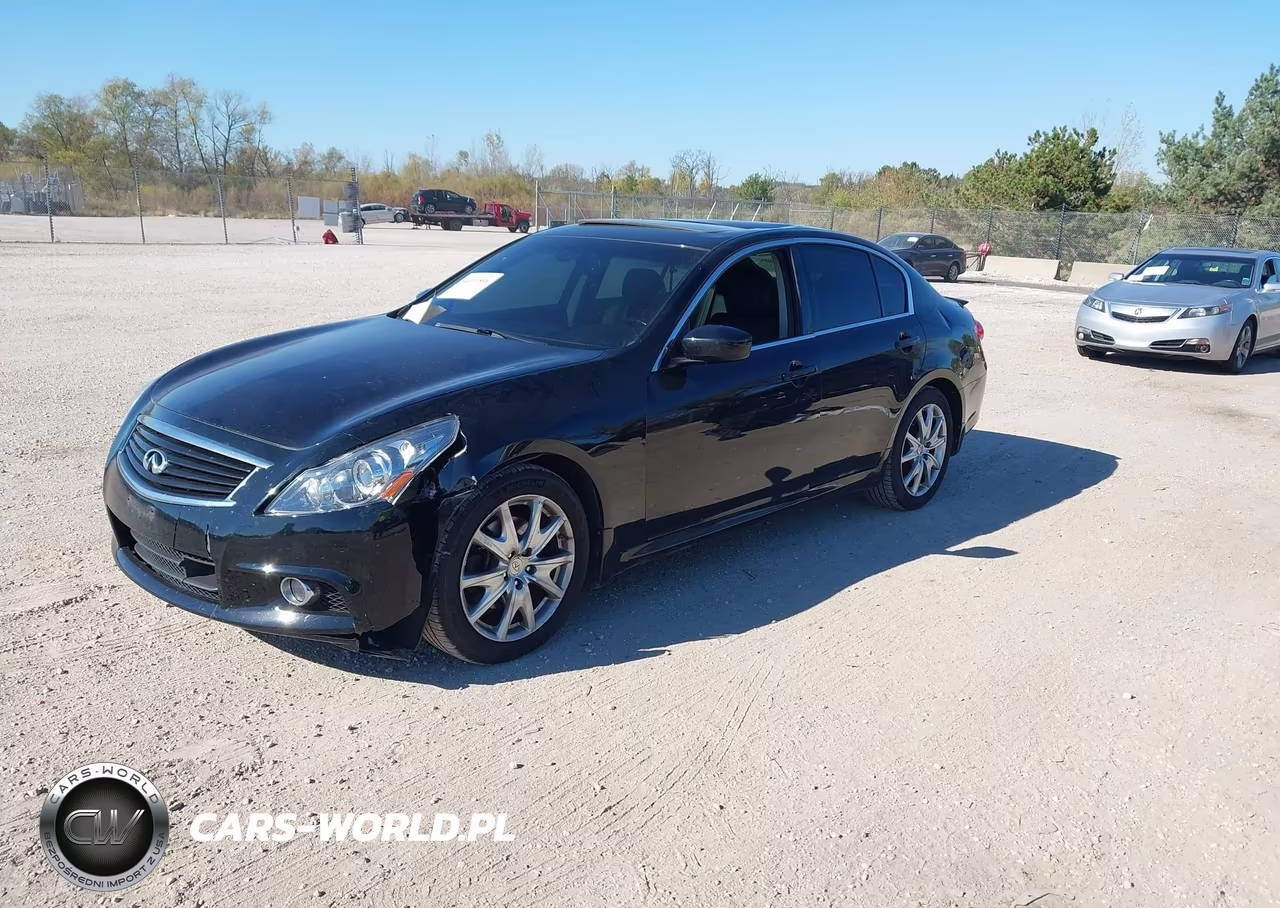 2013 Infiniti G37X VIN:JN1CV6AR4DM750274 - 2