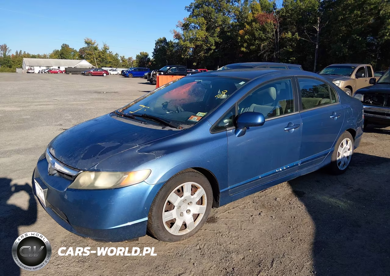 2006 Honda Civic Lx VIN:1HGFA16576L153578 - 2