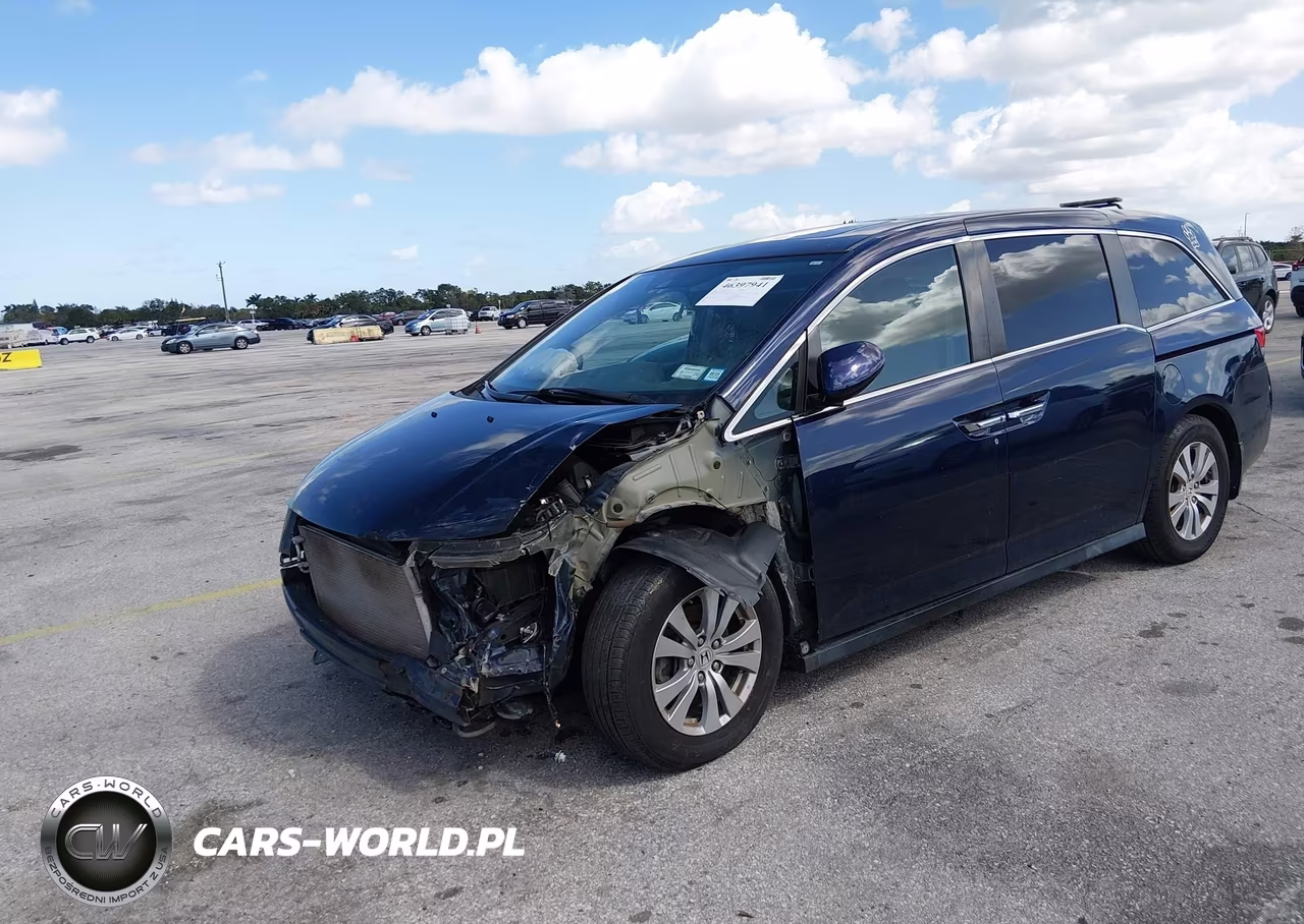 2016 Honda Odyssey Ex-L VIN:5FNRL5H62GB093703 - 2