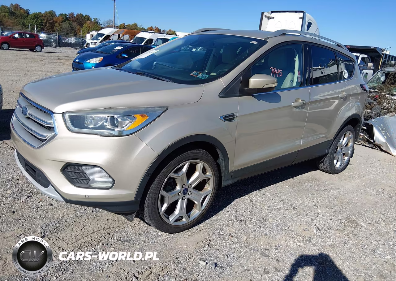 2018 Ford Escape Titanium VIN:1FMCU0J98JUD34250 - 2