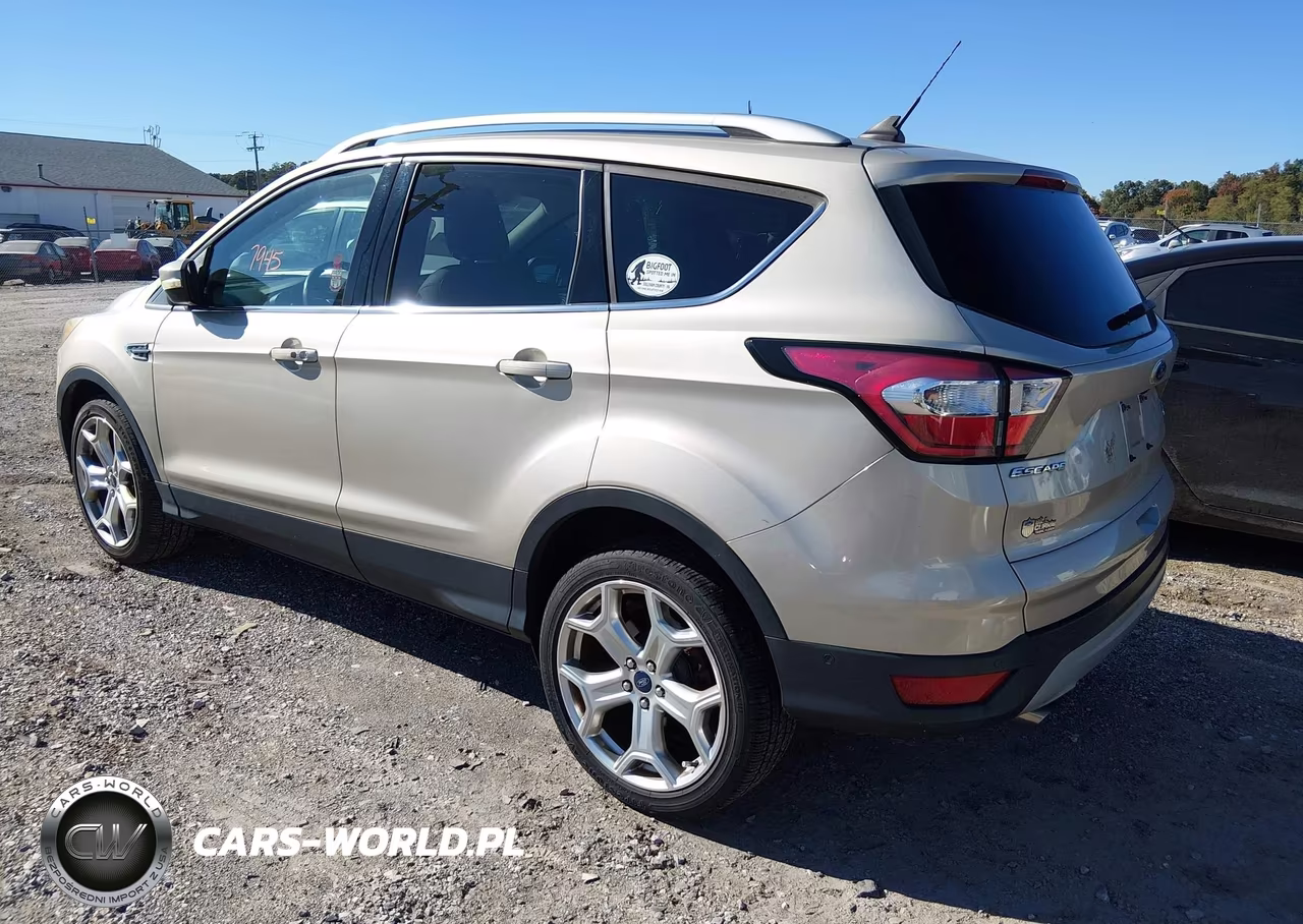 2018 Ford Escape Titanium VIN:1FMCU0J98JUD34250 - 3