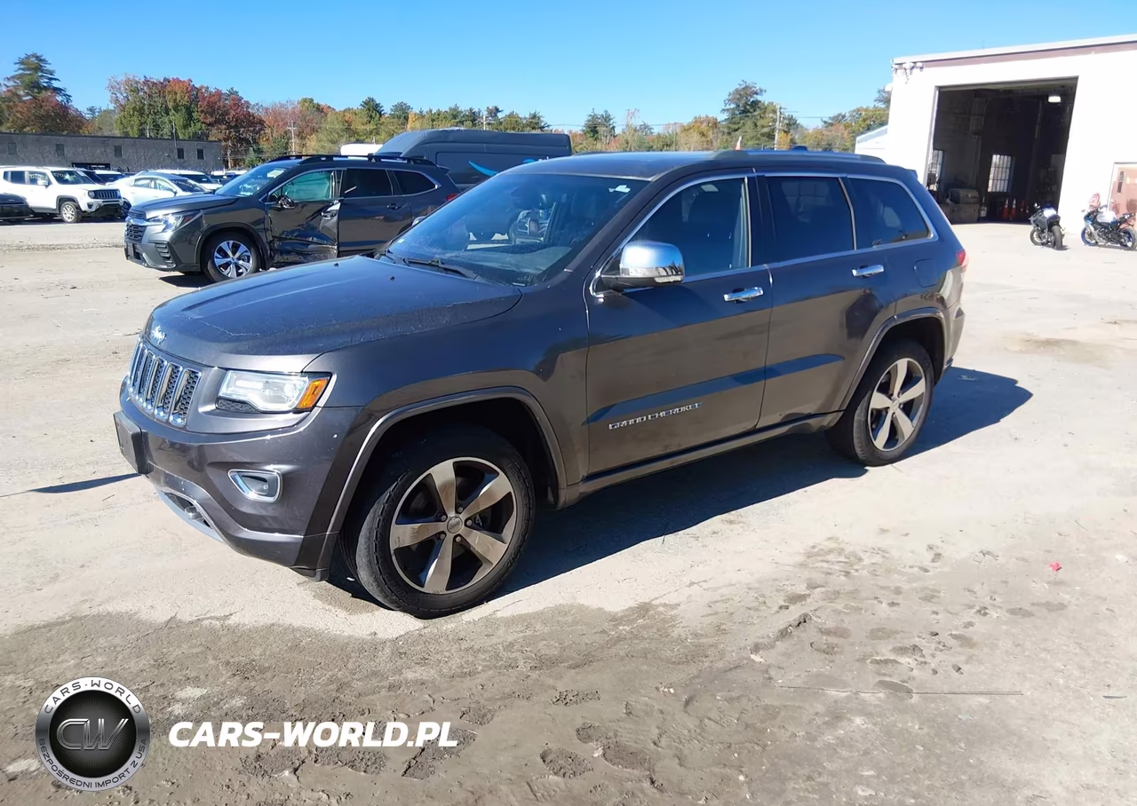 2014 Jeep Grand Cherokee Overland VIN:1C4RJFCM7EC580570 - 2
