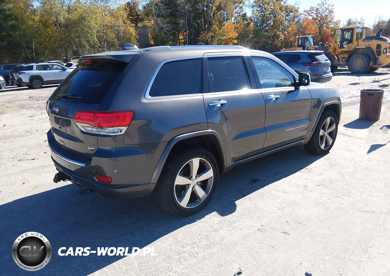 2014 Jeep Grand Cherokee Overland VIN:1C4RJFCM7EC580570 - 4