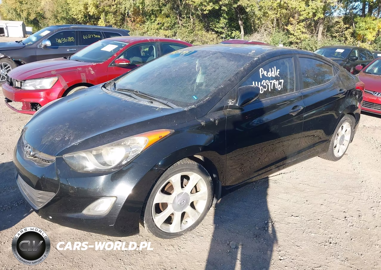 2011 Hyundai Elantra Limited (Ulsan Plant) VIN:KMHDH4AE4BU154021 - 2