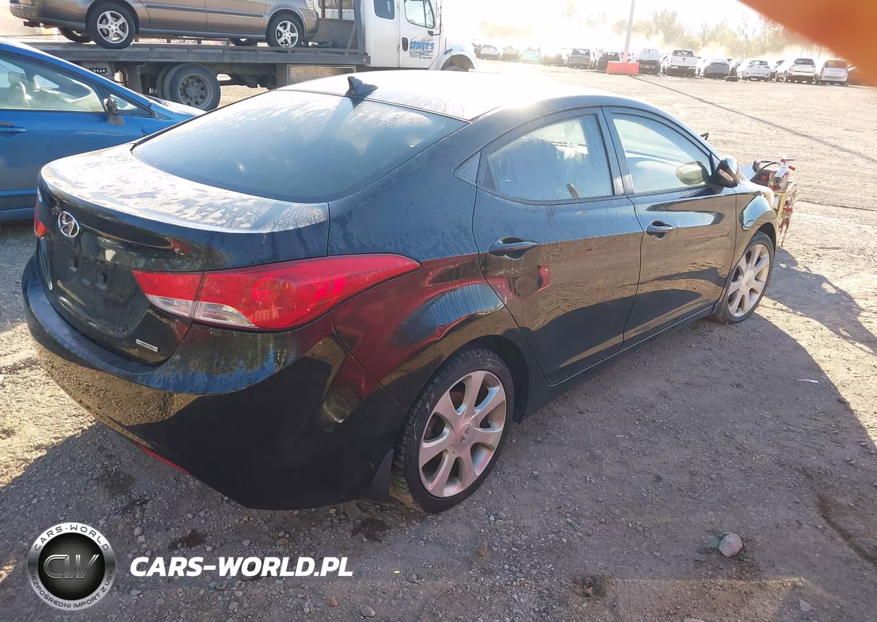 2011 Hyundai Elantra Limited (Ulsan Plant) VIN:KMHDH4AE4BU154021 - 4