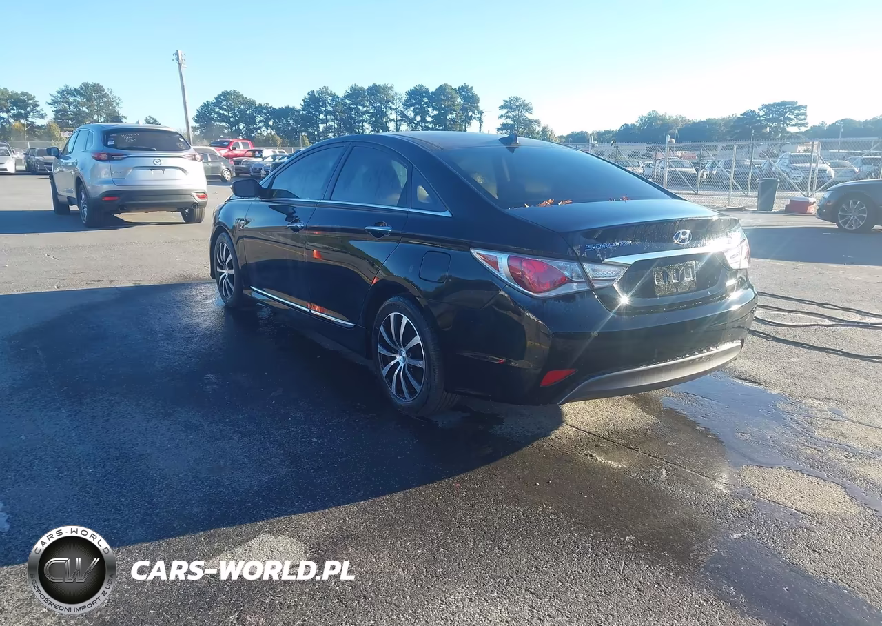 2015 Hyundai Sonata Hybrid Limited VIN:KMHEC4A40FA128565 - 3