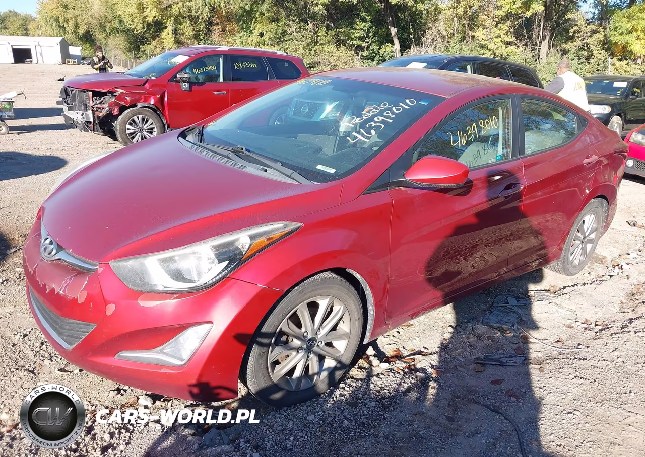 2015 Hyundai Elantra Se VIN:5NPDH4AE0FH611802 - 2