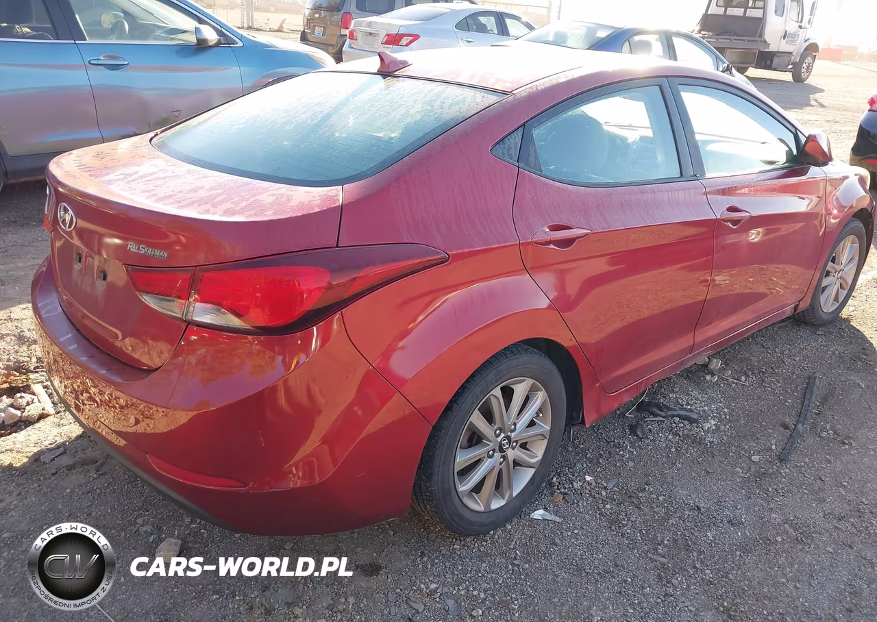 2015 Hyundai Elantra Se VIN:5NPDH4AE0FH611802 - 4