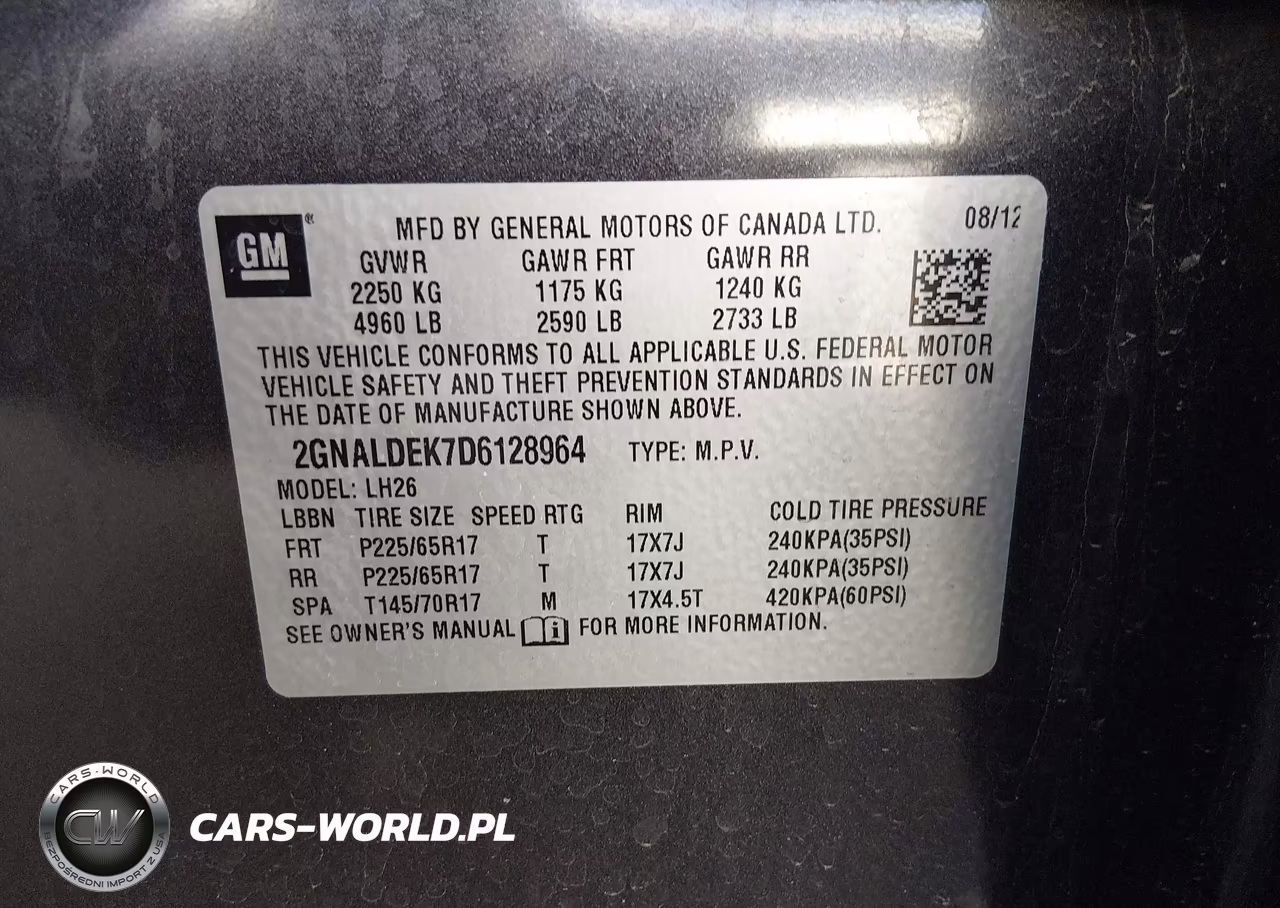 2013 Chevrolet Equinox 1Lt VIN:2GNALDEK7D6128964 - 9
