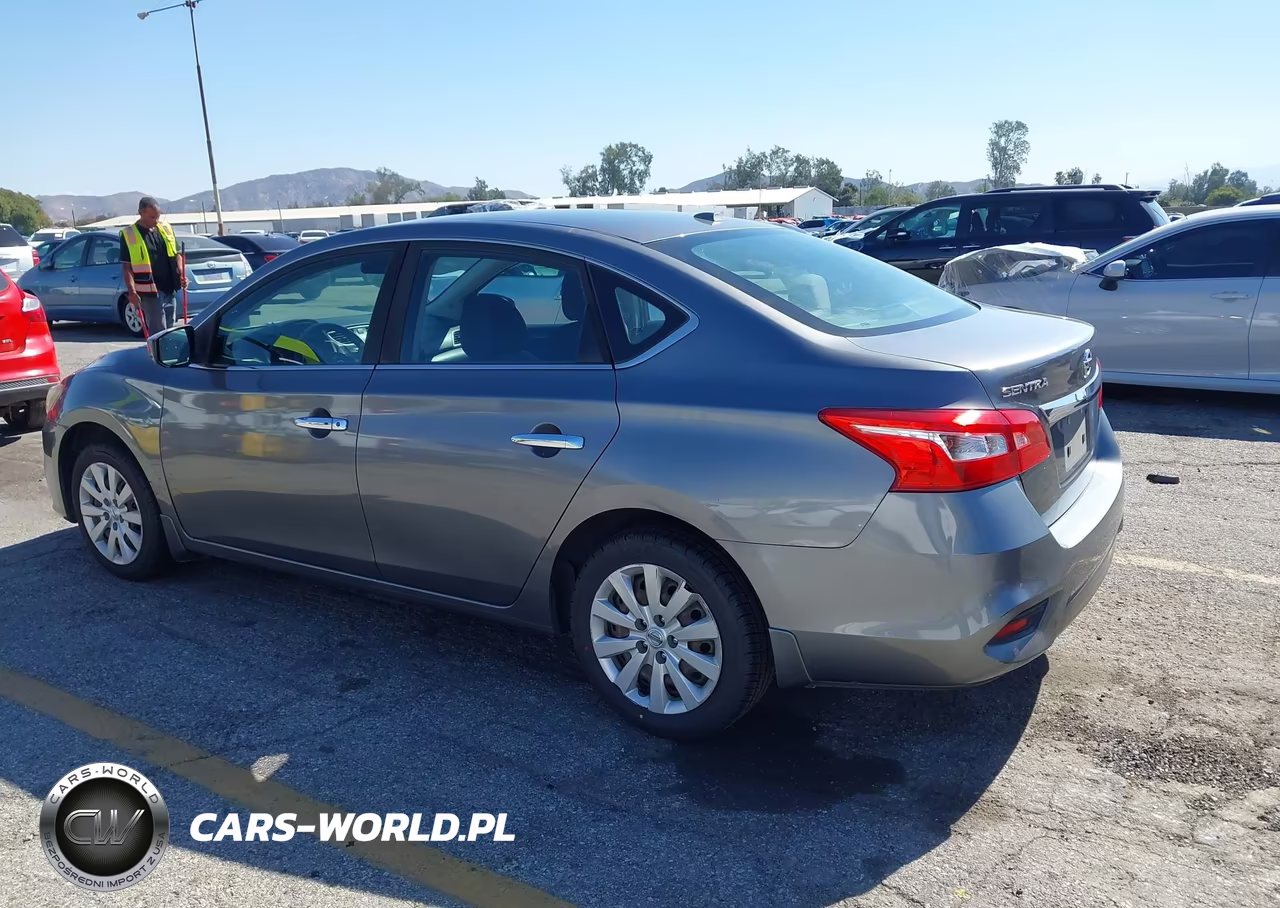 2017 Nissan Sentra Sv VIN:3N1AB7AP1HY364628 - 3