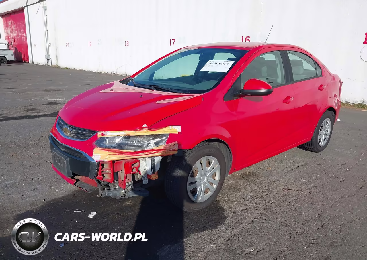 2017 Chevrolet Sonic Ls Auto VIN:1G1JB5SG6H4162055 - 2