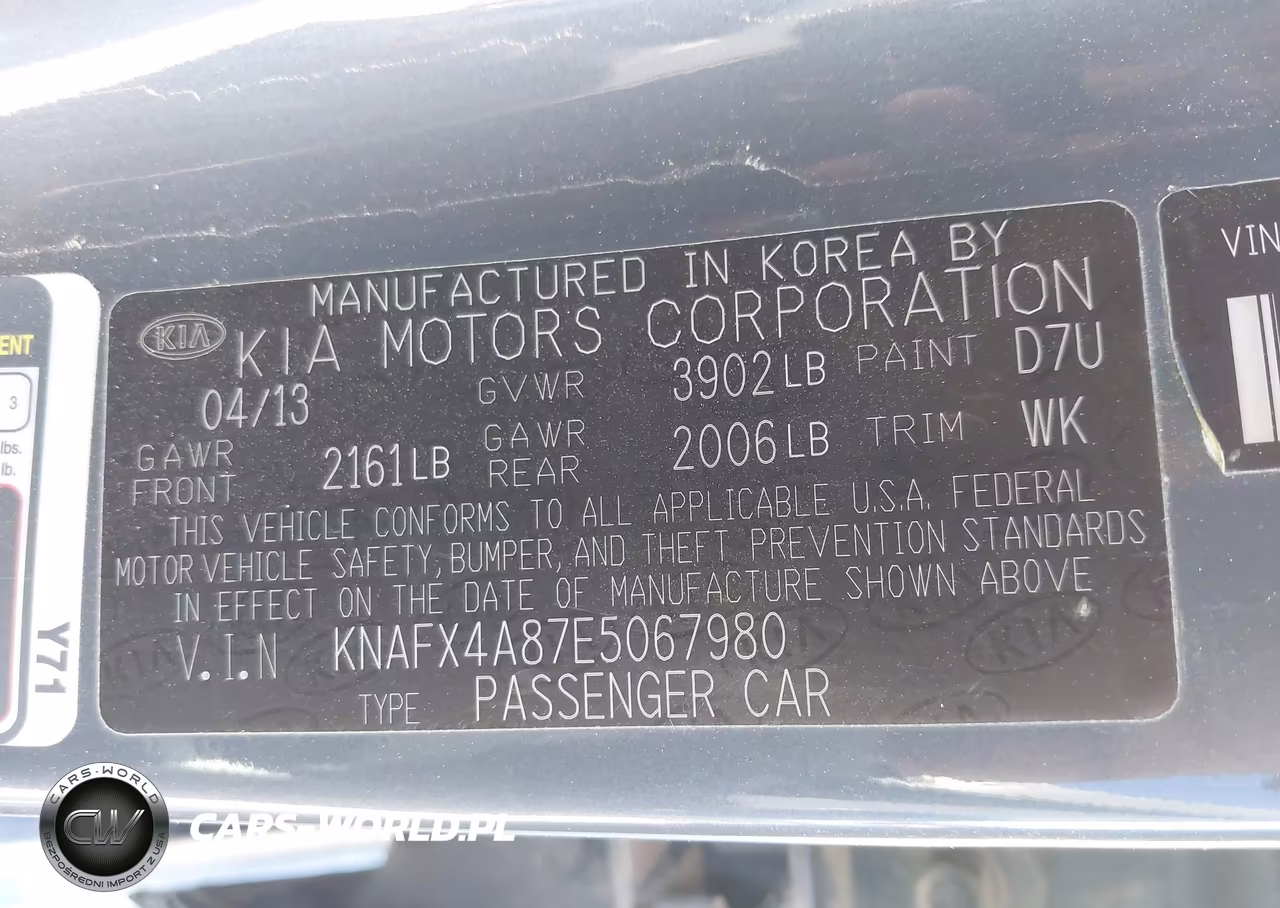 2014 Kia Forte Ex VIN:KNAFX4A87E5067980 - 9