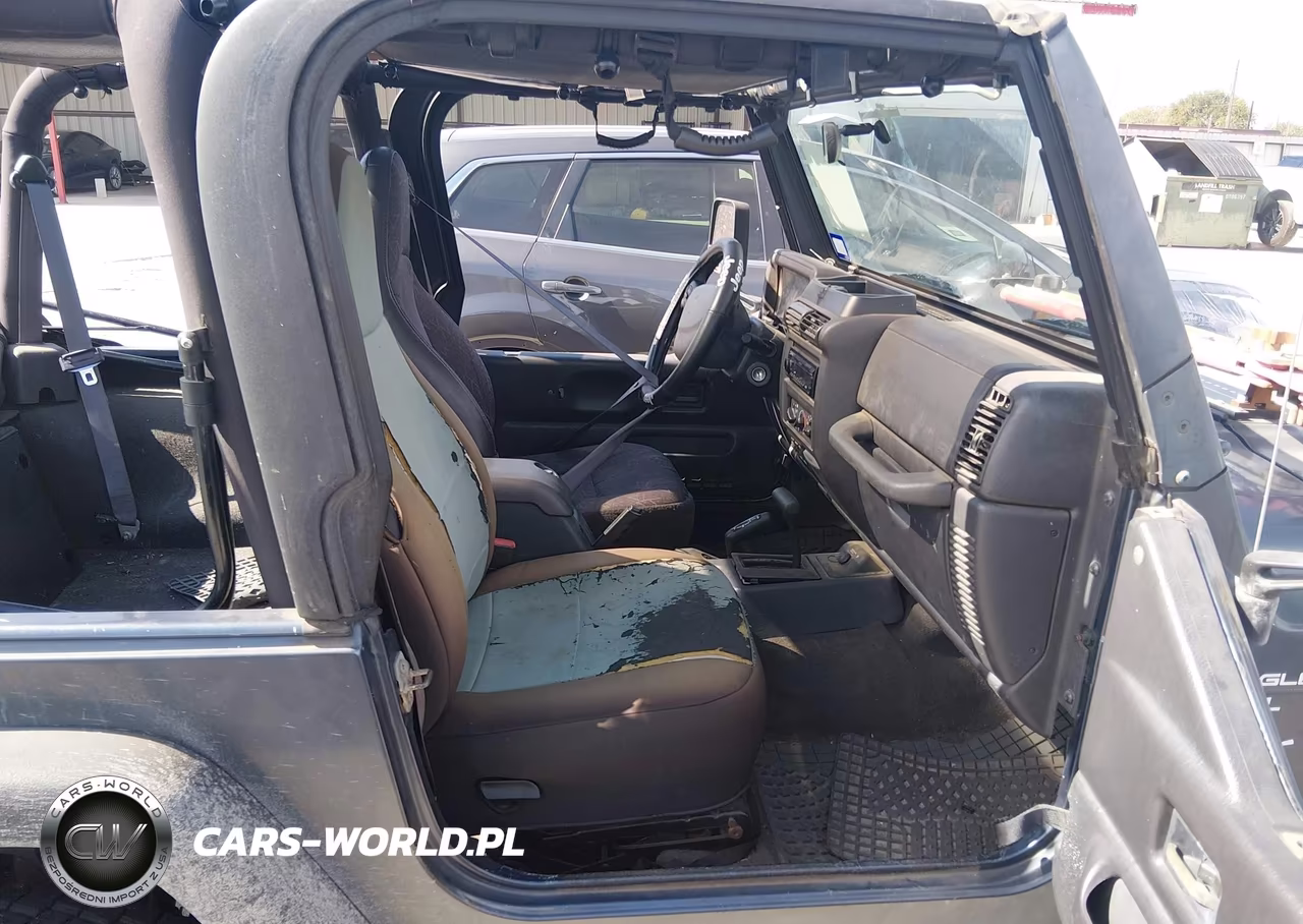 2002 Jeep Wrangler Sport VIN:1J4FA49S42P745468 - 5