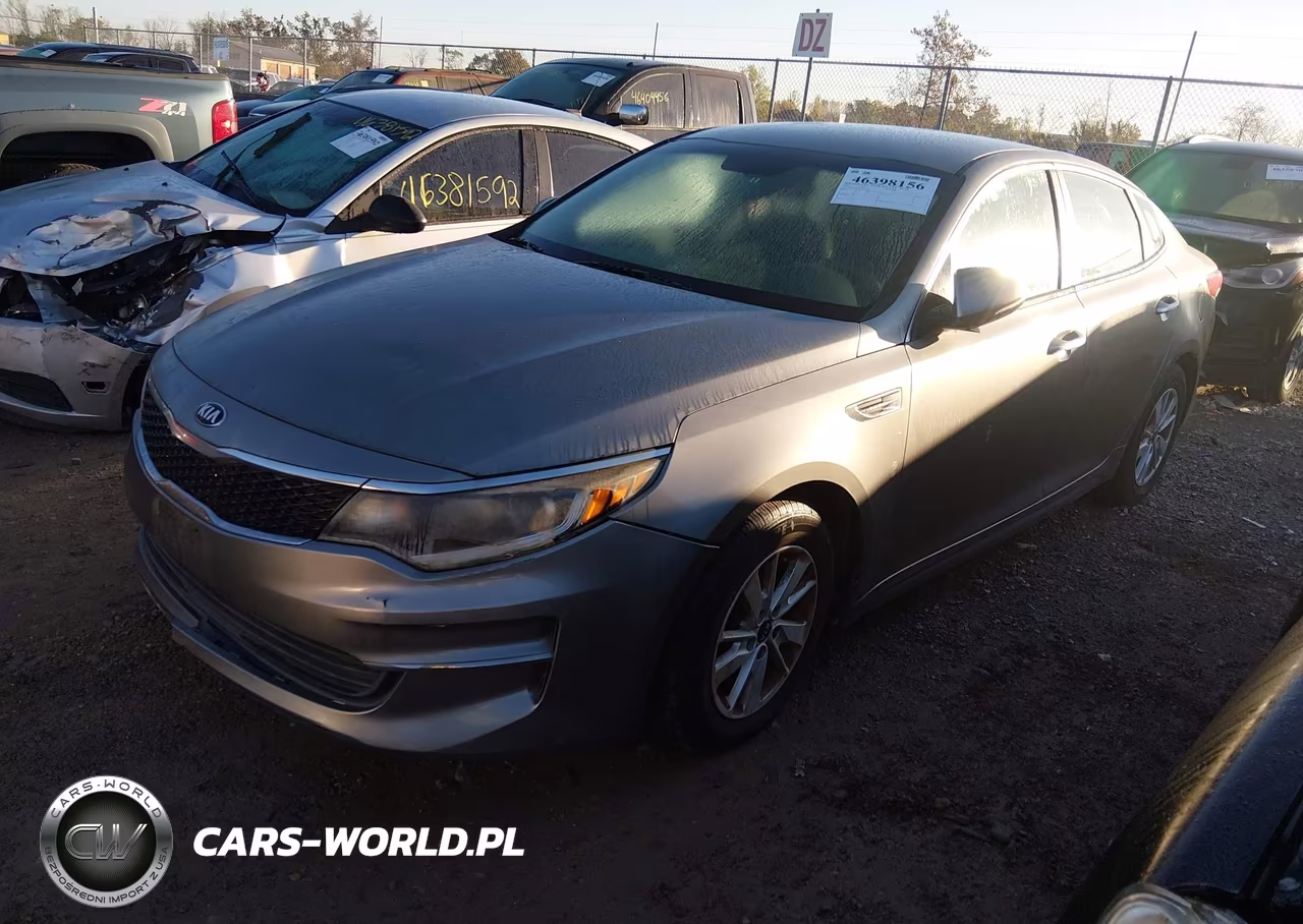 2016 Kia Optima Lx VIN:5XXGT4L39GG116258 - 2