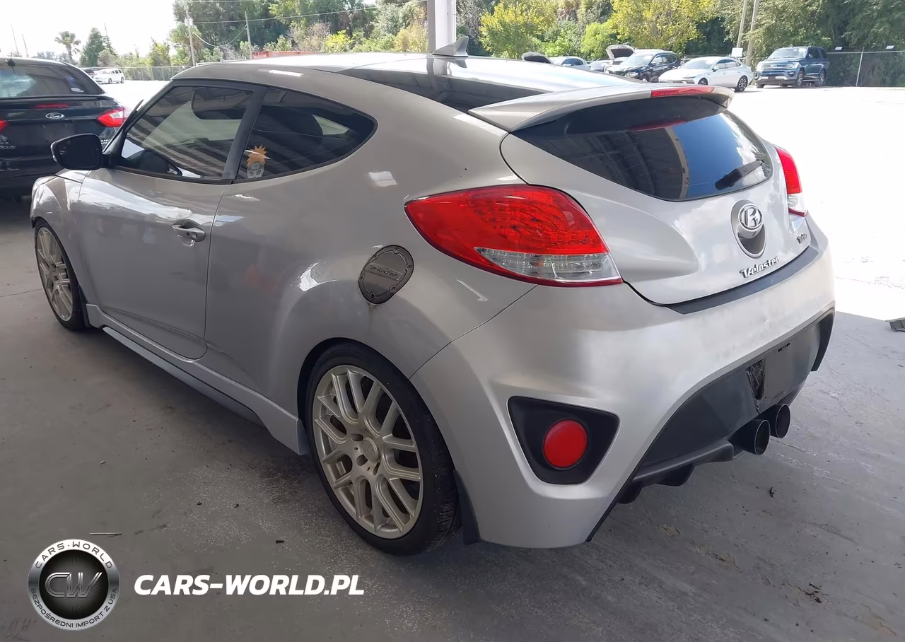 2016 Hyundai Veloster Turbo VIN:KMHTC6AE5GU256649 - 3
