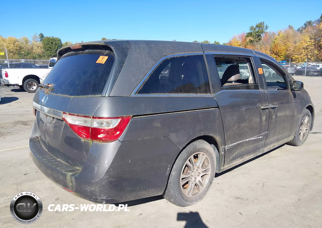 2012 Honda Odyssey Ex-L VIN:5FNRL5H69CB113102 - 4
