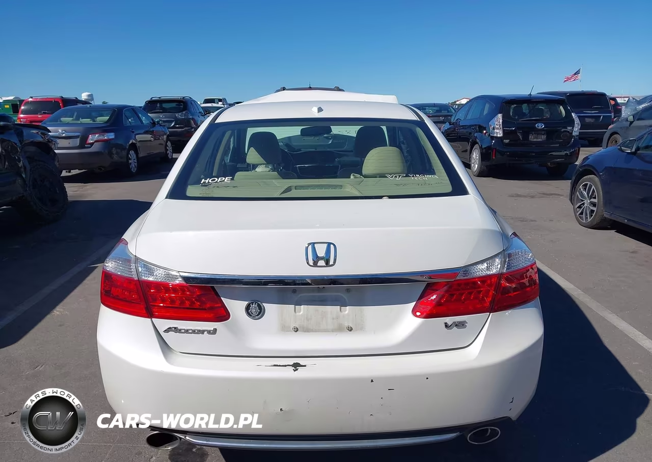 2014 Honda Accord Ex-L V-6 VIN:1HGCR3F85EA002377 - 17