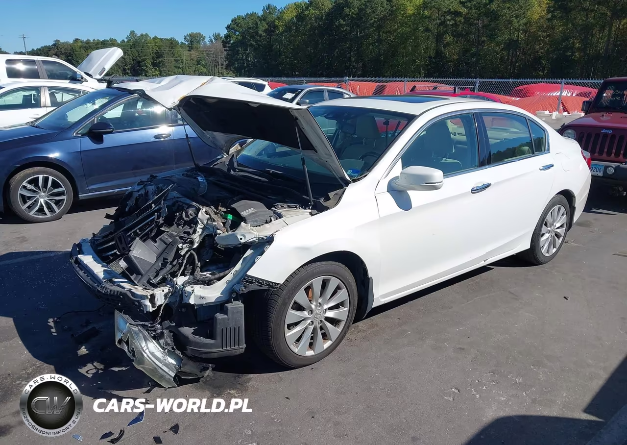 2014 Honda Accord Ex-L V-6 VIN:1HGCR3F85EA002377 - 2