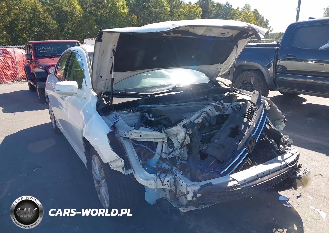2014 Honda Accord Ex-L V-6 VIN:1HGCR3F85EA002377 - 20