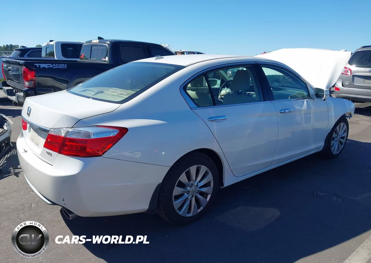 2014 Honda Accord Ex-L V-6 VIN:1HGCR3F85EA002377 - 4