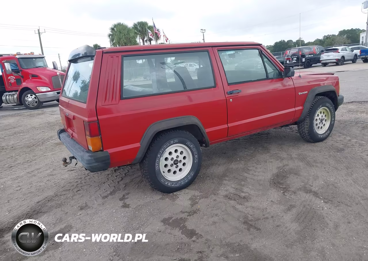 1992 Jeep Cherokee Sport VIN:1J4FT87S0NL200447 - 4