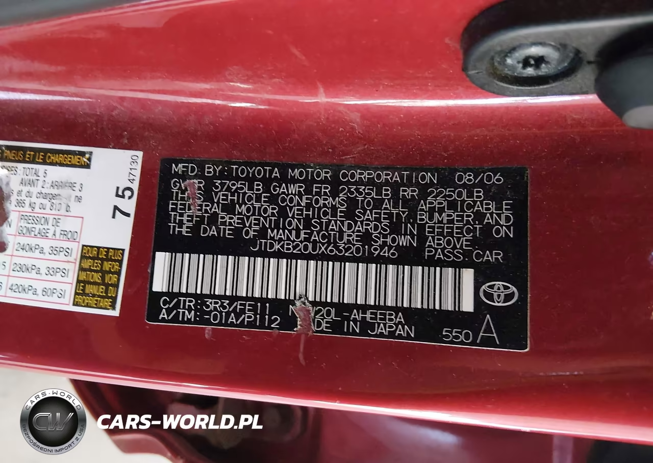 2006 Toyota Prius VIN:JTDKB20UX63201946 - 9