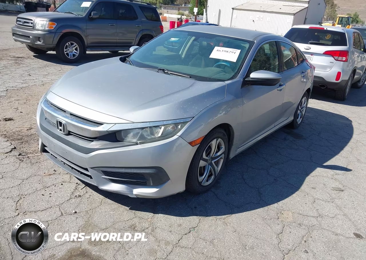 2016 Honda Civic Lx VIN:2HGFC2F50GH524093 - 2