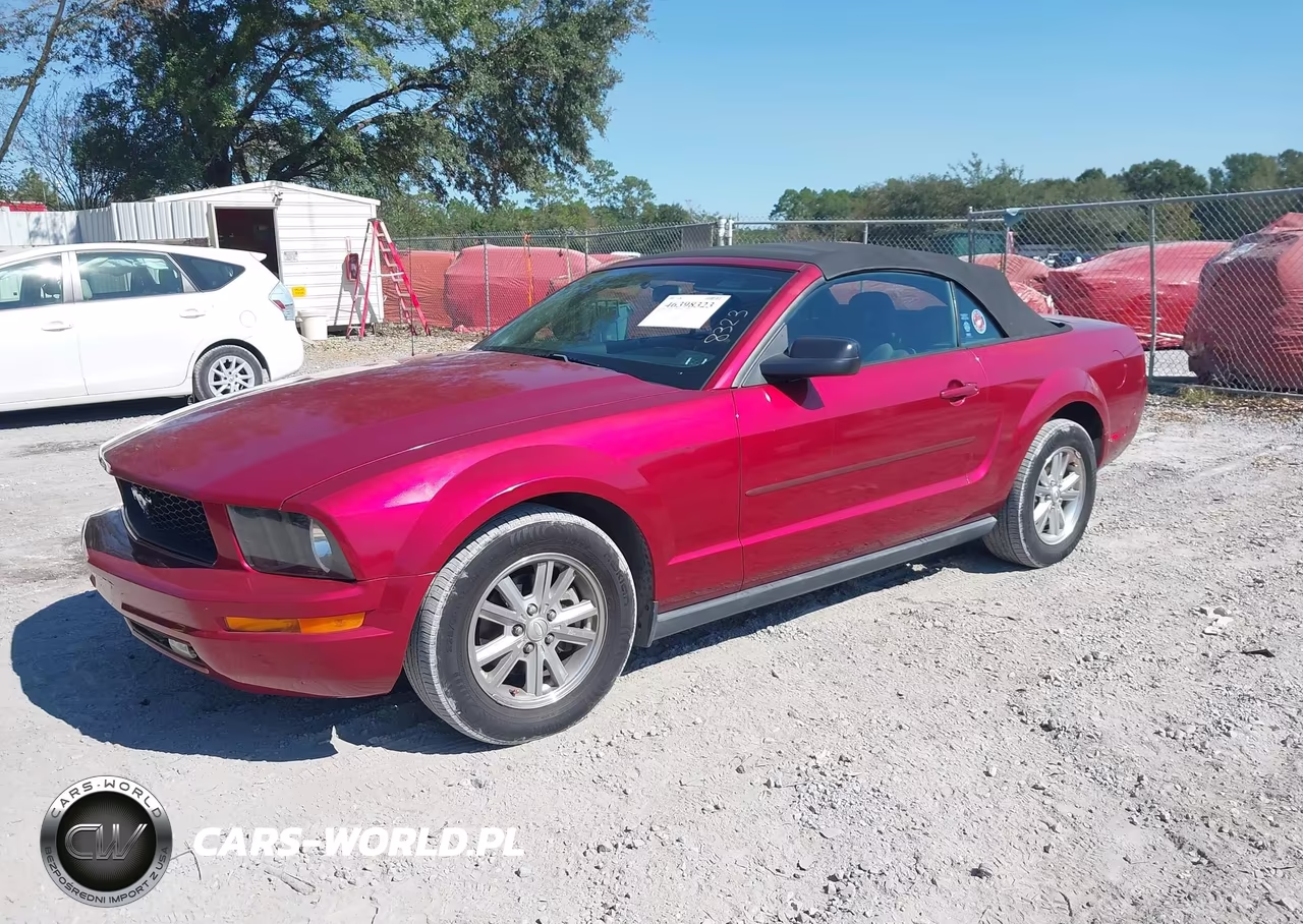 2007 Ford Mustang V6 Deluxe-V6 Premium VIN:1ZVFT84N575354743 - 2