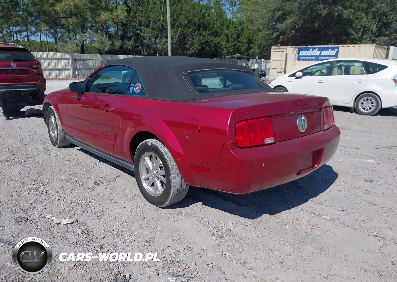 2007 Ford Mustang V6 Deluxe-V6 Premium VIN:1ZVFT84N575354743 - 3