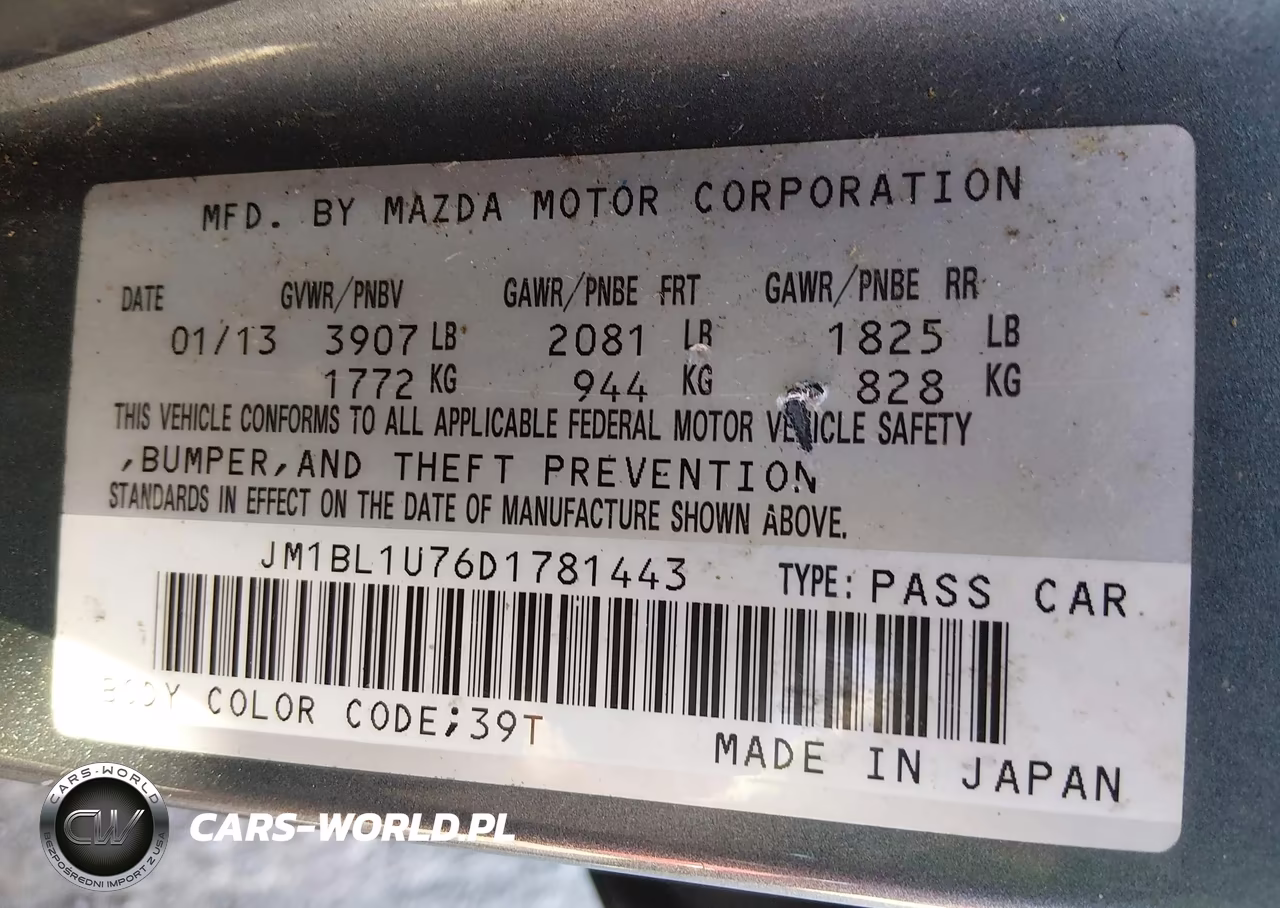 2013 Mazda Mazda3 I Sport VIN:JM1BL1U76D1781443 - 9