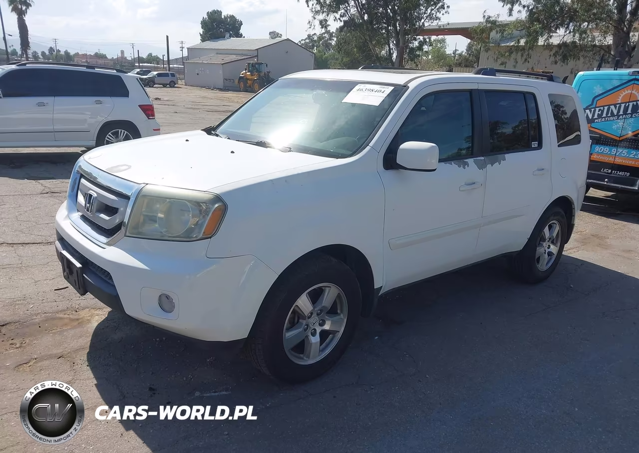 2011 Honda Pilot Ex-L VIN:5FNYF3H66BB032595 - 2