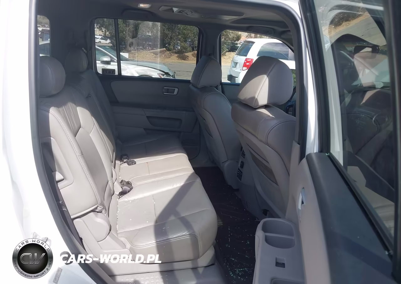 2011 Honda Pilot Ex-L VIN:5FNYF3H66BB032595 - 8