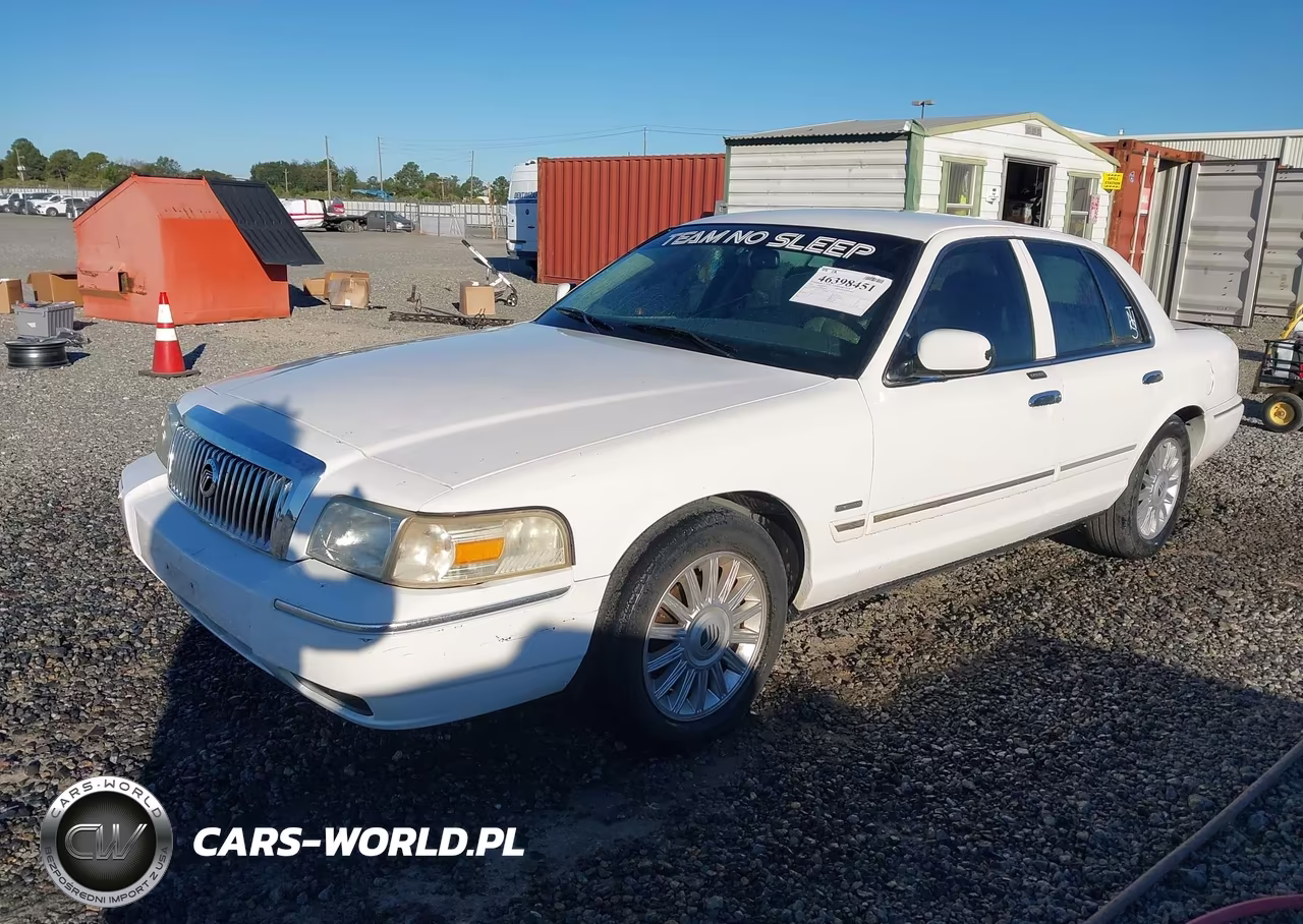 2010 Mercury Grand Marquis Ls (Fleet Only) VIN:2MEBM7FVXAX634989 - 2