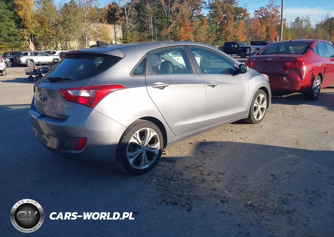 2013 Hyundai Elantra Gt VIN:KMHD35LE6DU048772 - 4