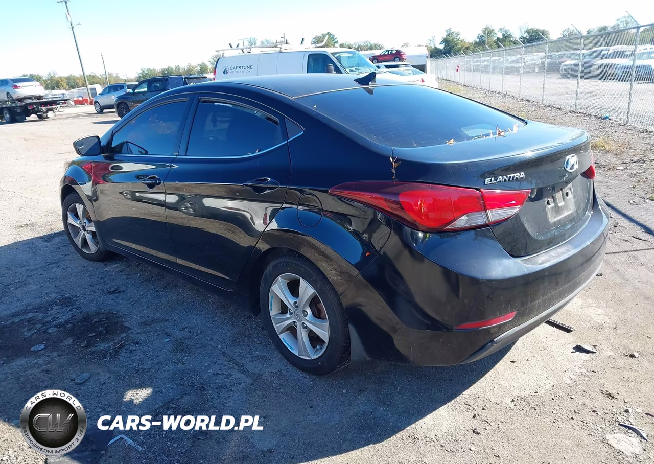 2016 Hyundai Elantra Value Edition VIN:KMHDH4AEXGU490716 - 3