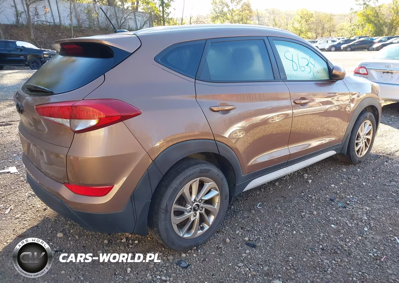 2017 Hyundai Tucson Se VIN:KM8J33A45HU518202 - 4