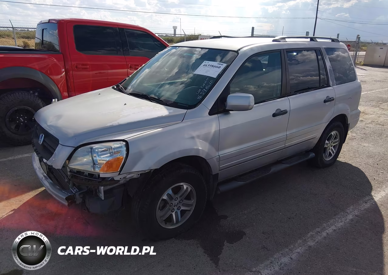 2003 Honda Pilot Exl VIN:2HKYF18543H584210 - 2